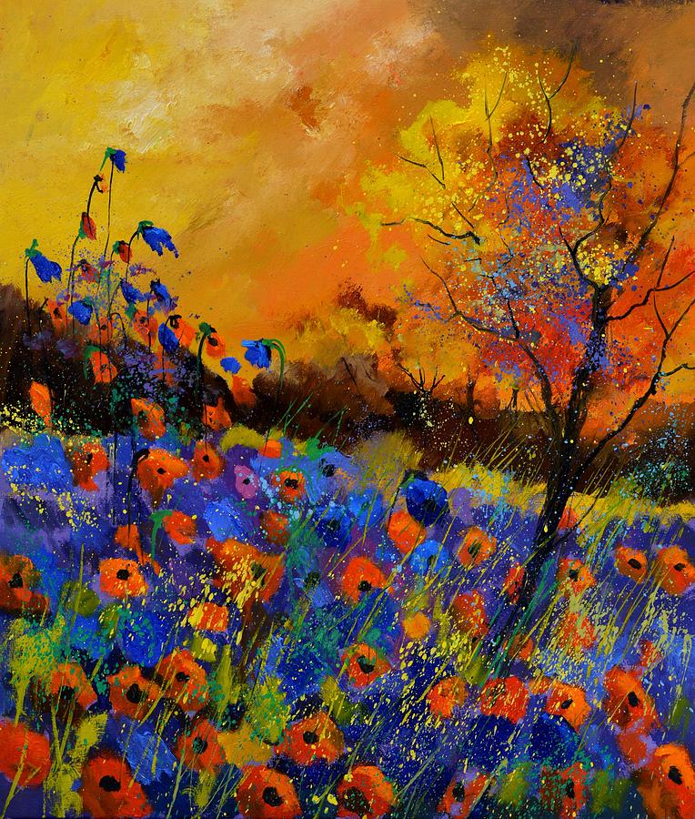 Poppies 675140 Painting by Pol Ledent