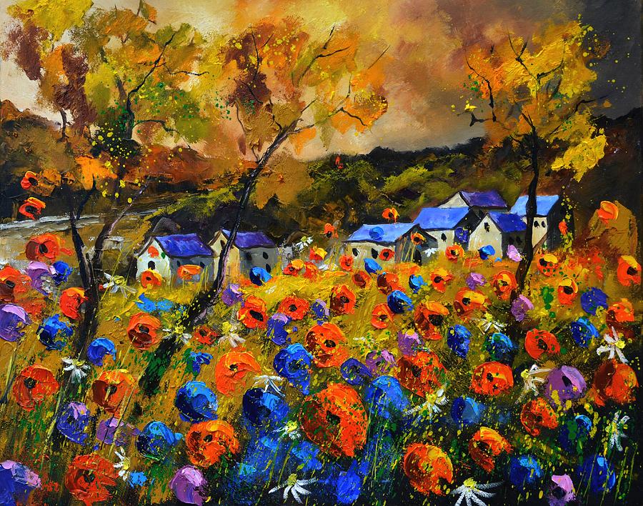 Poppies In Houroy 108 Painting