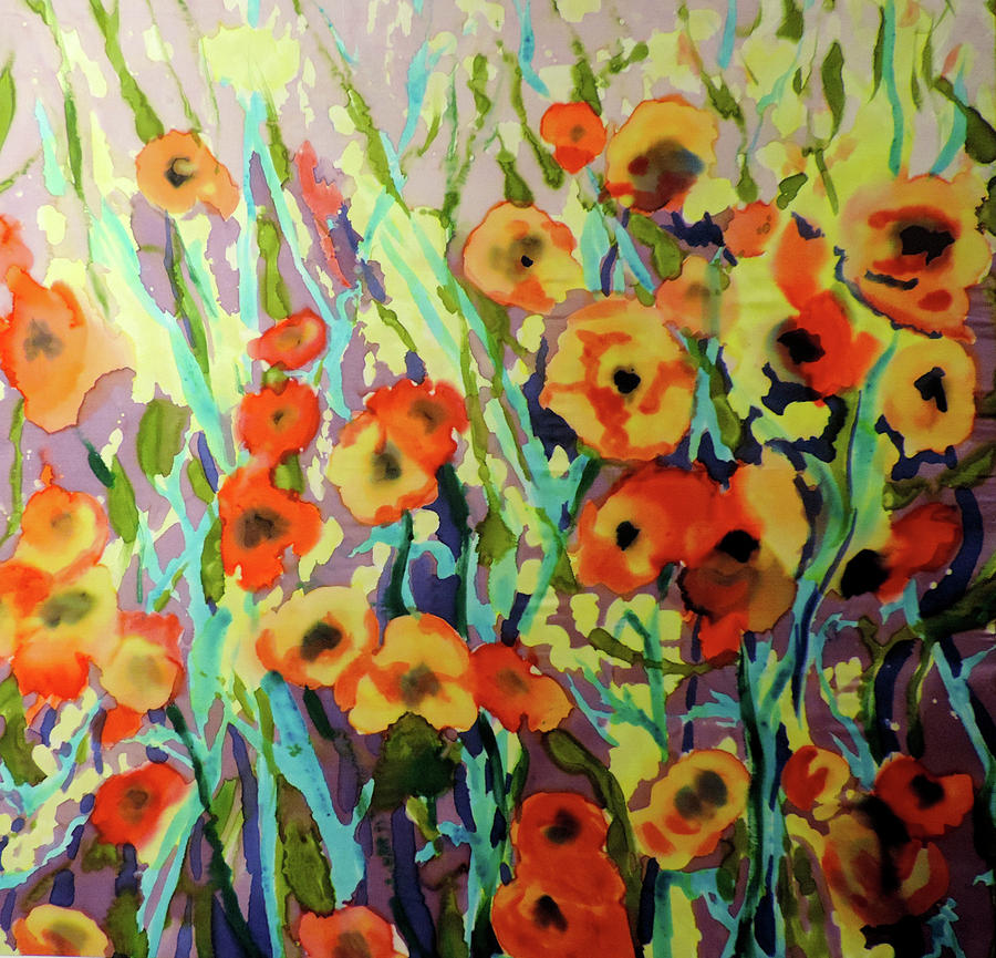 Poppies Painting by Mary Gorman