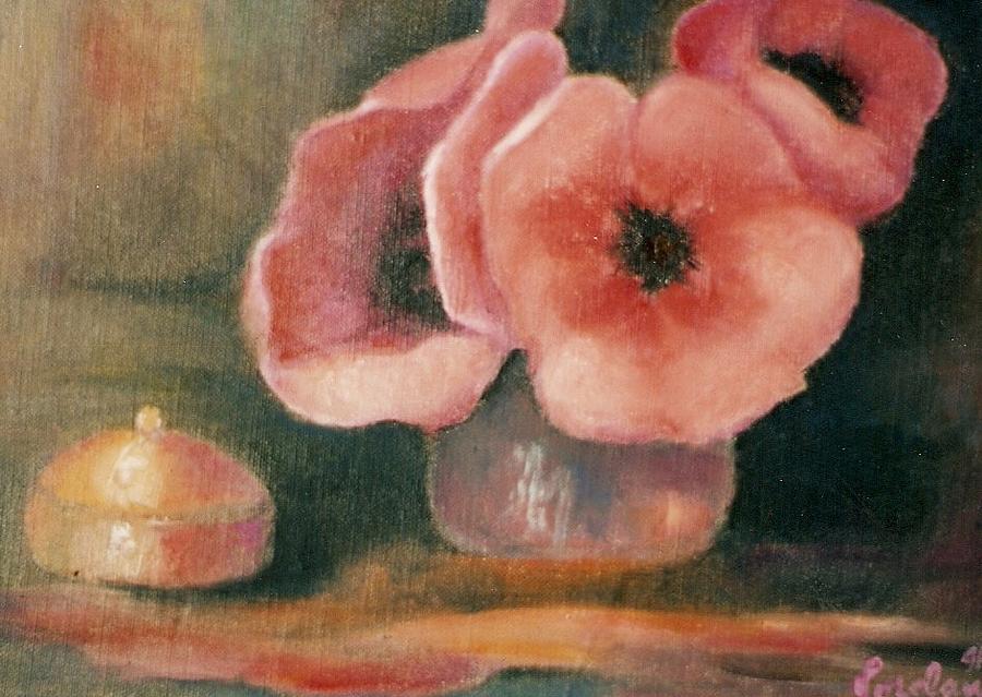 Poppies Painting by Jordana Sands