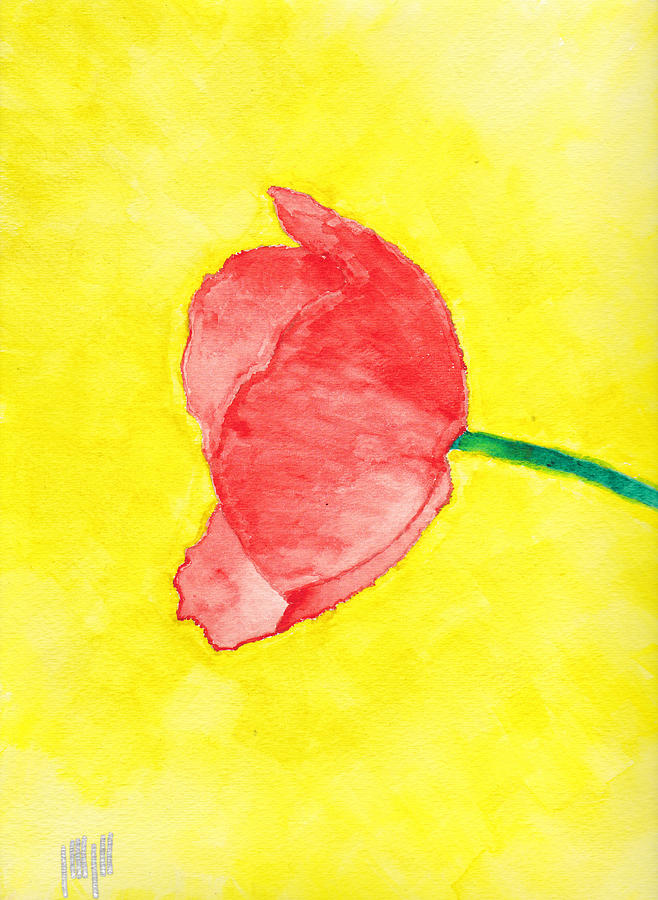 Poppy Painting by Eric Forster