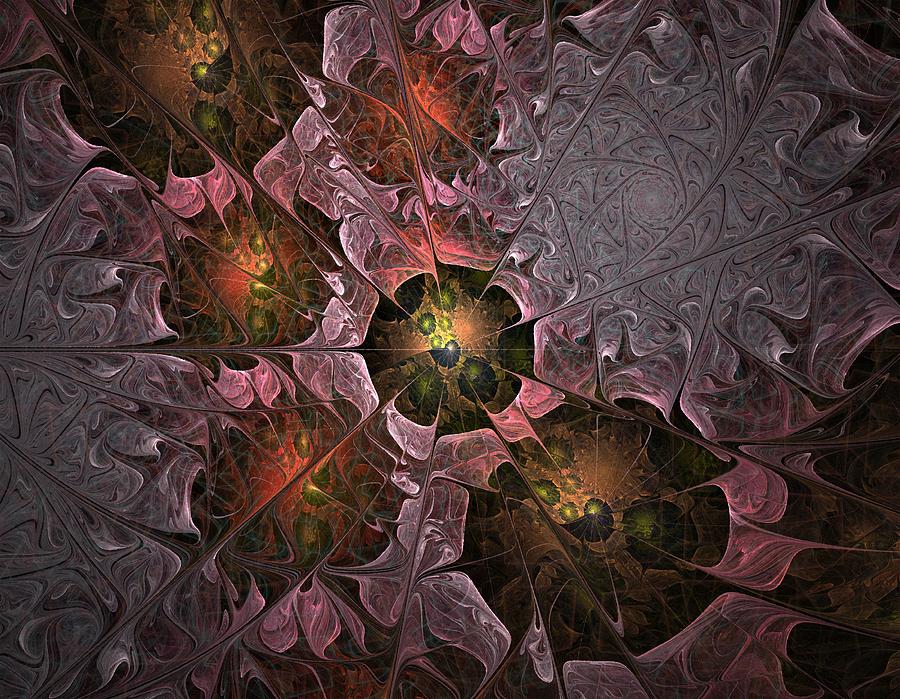 Poppy Tears - Fractal Art Digital Art by Nirvana Blues
