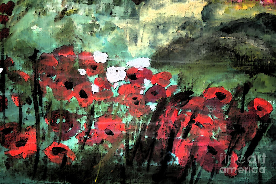 Poppys  Painting by Julie Lueders 