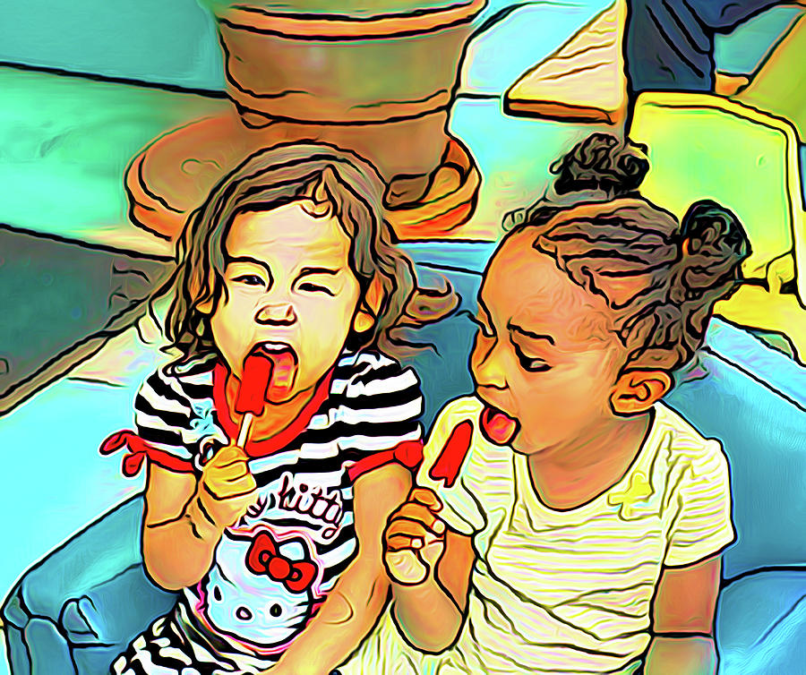 Popsicle Twins Photograph by Joseph Hollingsworth
