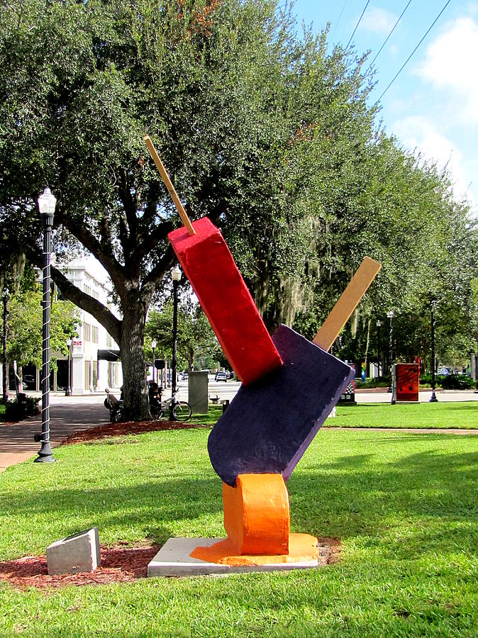 Popsicles in the park 000 Photograph by Christopher Mercer