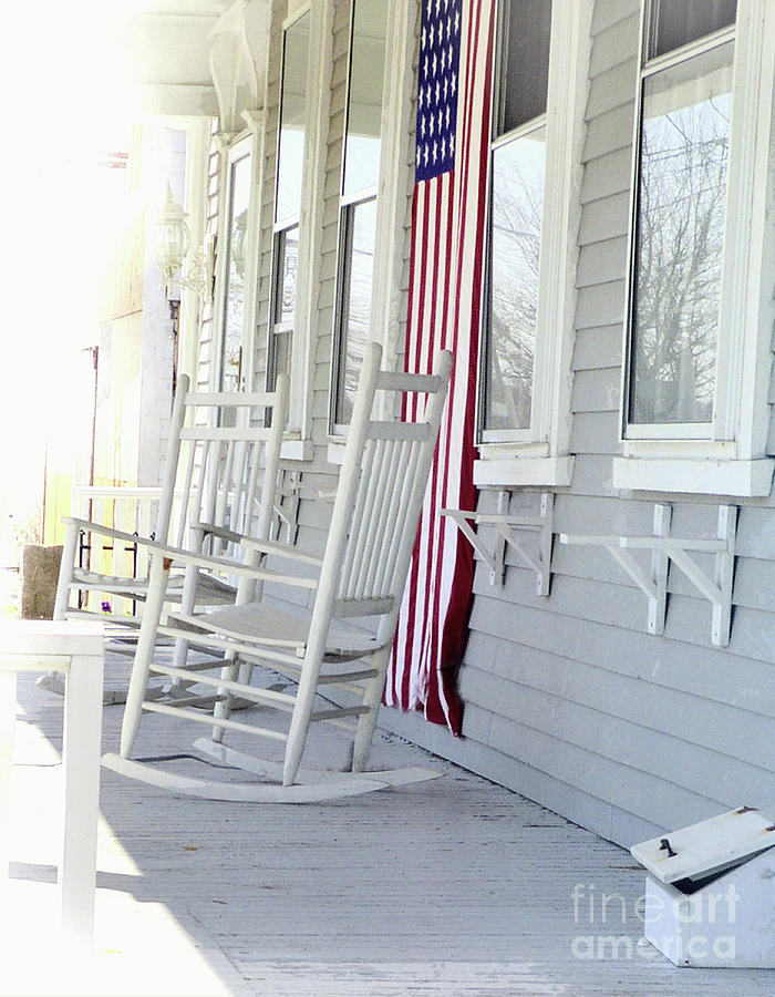 Porch in July Photograph by Dianne Morgado