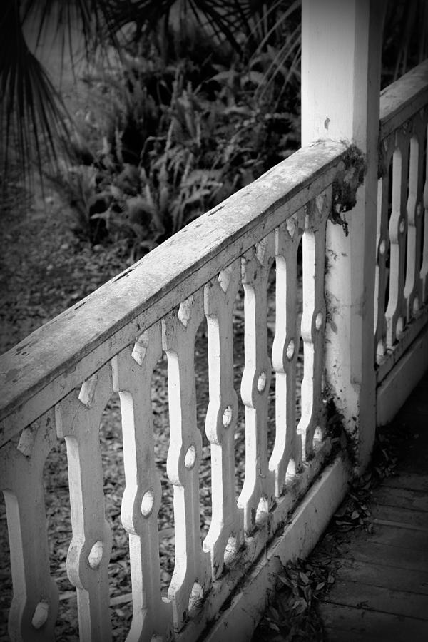 Porch Railing Photograph by Beth Vincent