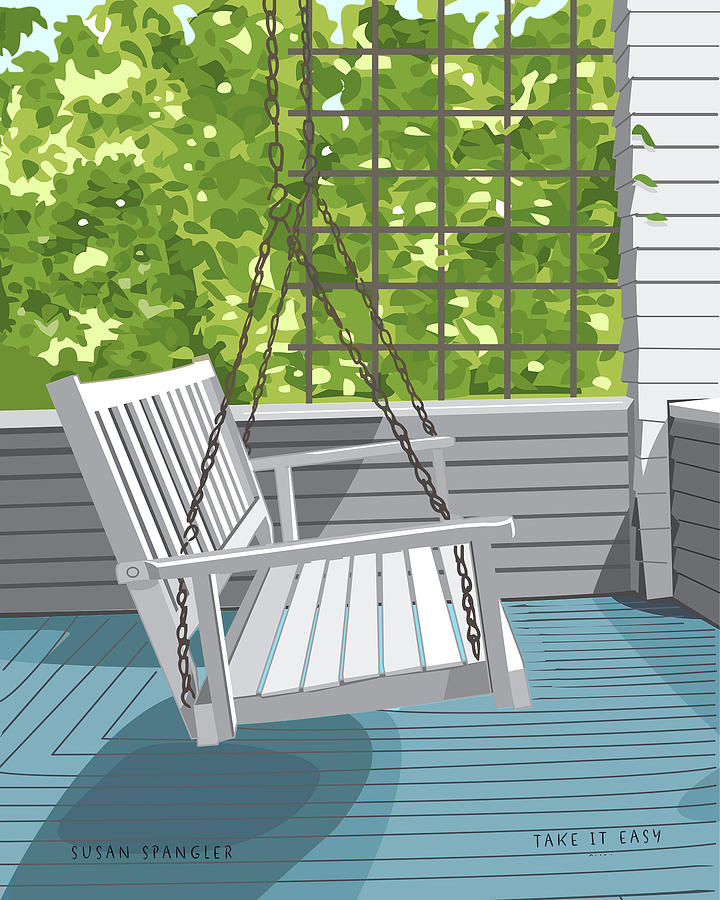 Porch Swing by Susan Spangler Porch Swing by Susan Spangler