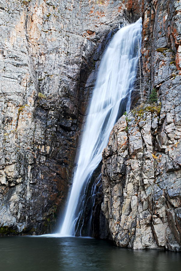 Porcupine Falls Photograph by Larry Ricker