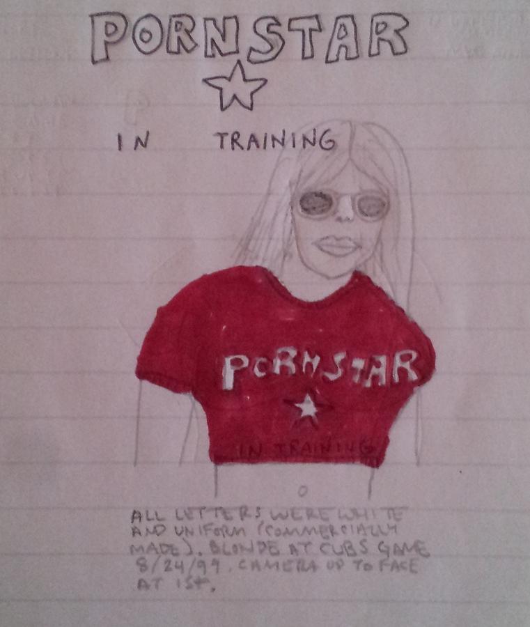 Pornstar In Training Drawing