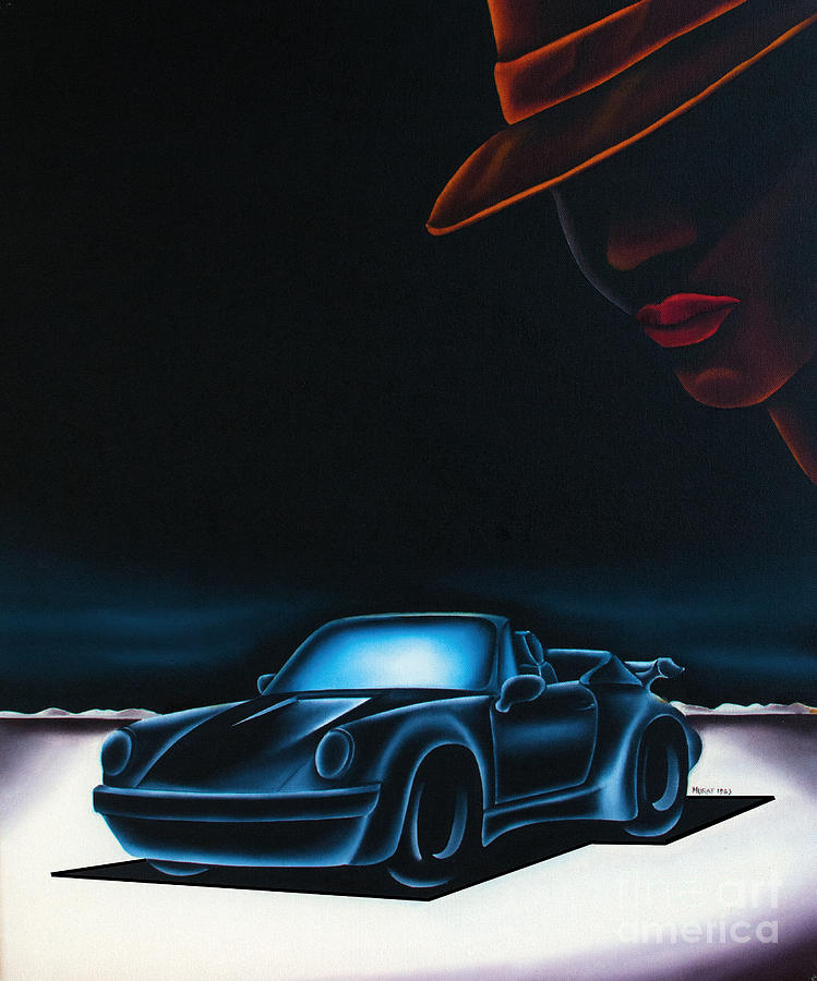 Porsche Dream 1 Painting by Johannes Murat