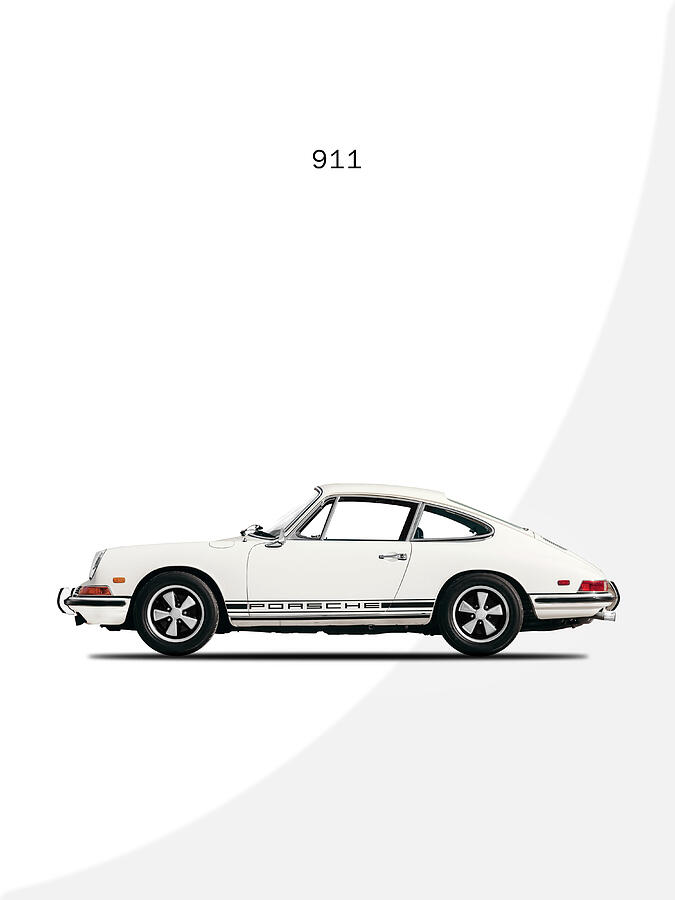 Car Photograph - The 911 68 by Mark Rogan