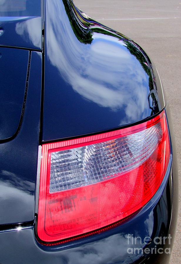 Porsche 911 Carrera S Tail Light Photograph by Mary Deal