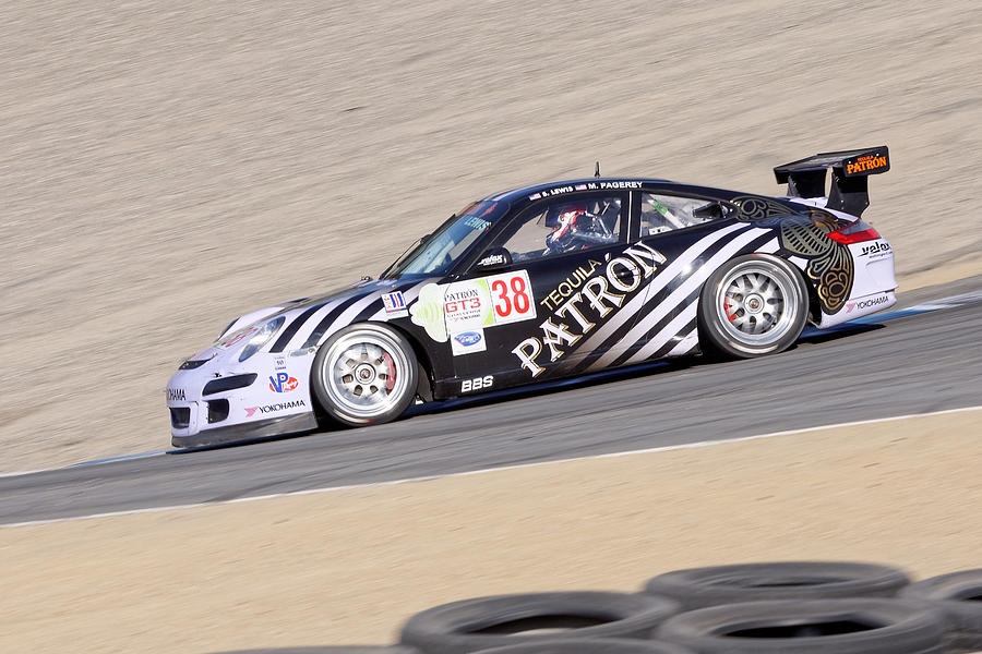 Porsche 911 GT3 - Laguna Seca Raceway Photograph by Darin Volpe