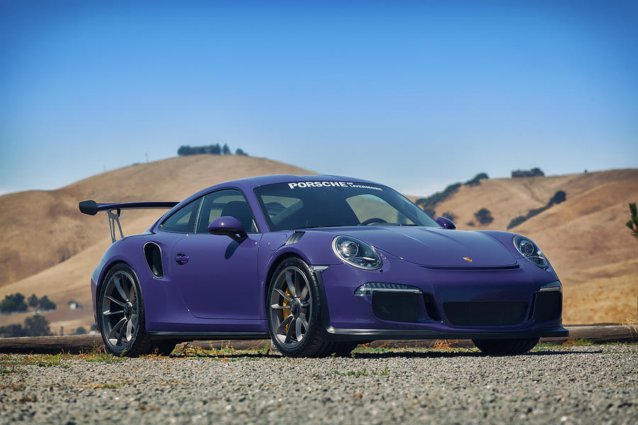#Porsche #GT3RS #Ultraviolet Photograph by ItzKirb Photography