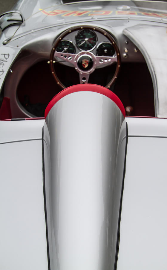 Porsche Spyder Cockpit Photograph by Roger Mullenhour