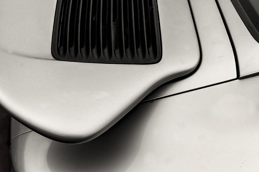 Porsche Wing  Detail Photograph by Gary Warnimont