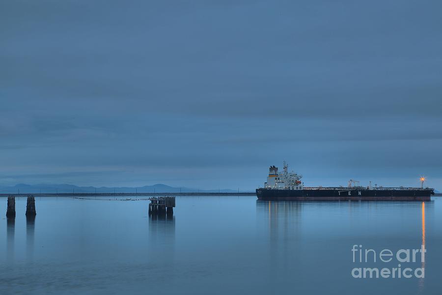 Boat Photograph - Port Angeles Shipping by Adam Jewell