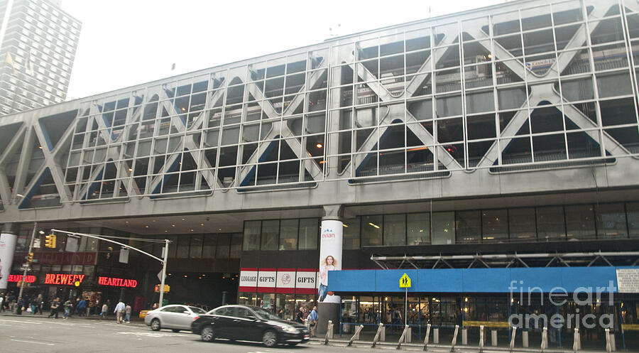 Port Authority Bus Terminal In Nyc Photograph By David Oppenheimer