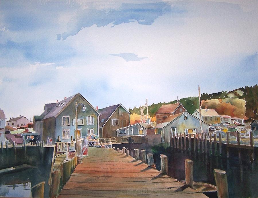 Boston Painting - Port Clyde, Maine by Dan McCole