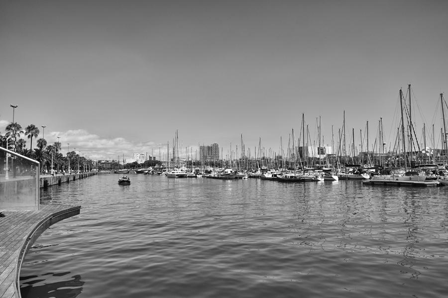 Port de Barcelona Harbor Photograph by Georgia Clare