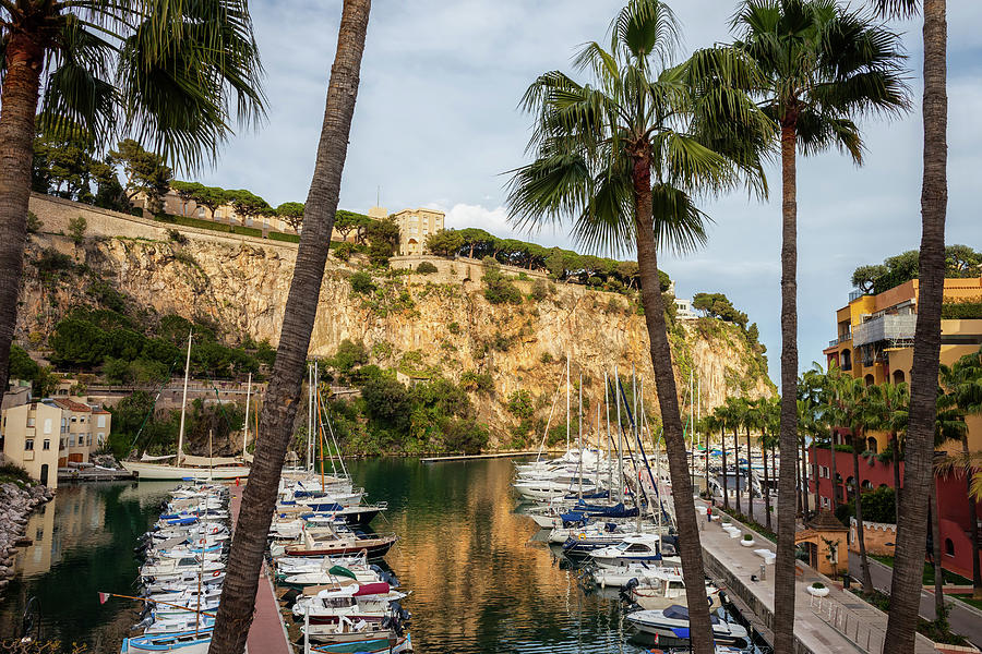 Port de Fontvieille in Monaco Photograph by Artur Bogacki