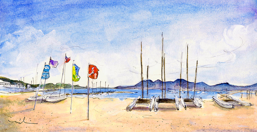 Port De Pollenca 02 Painting by Miki De Goodaboom