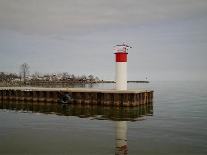 Lake Erie Photograph - Port Dover Light Beacon  by Christopher McEvoy