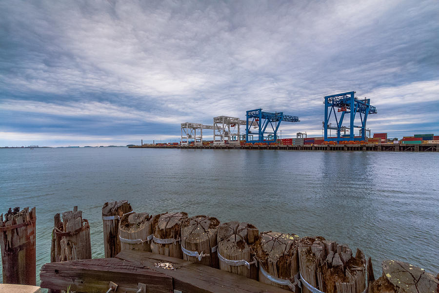 Port of Bostons Conley Terminal Photograph by Brian MacLean