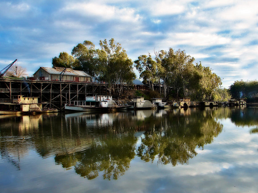 Port Of Echuca Photograph by Kathryn Potempski