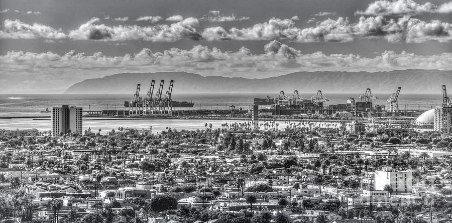 Port of Long Beach  Photograph by David Zanzinger