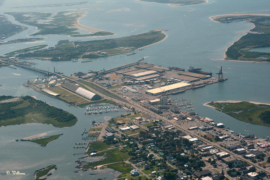 Port of Morehead City Photograph by Dan Williams