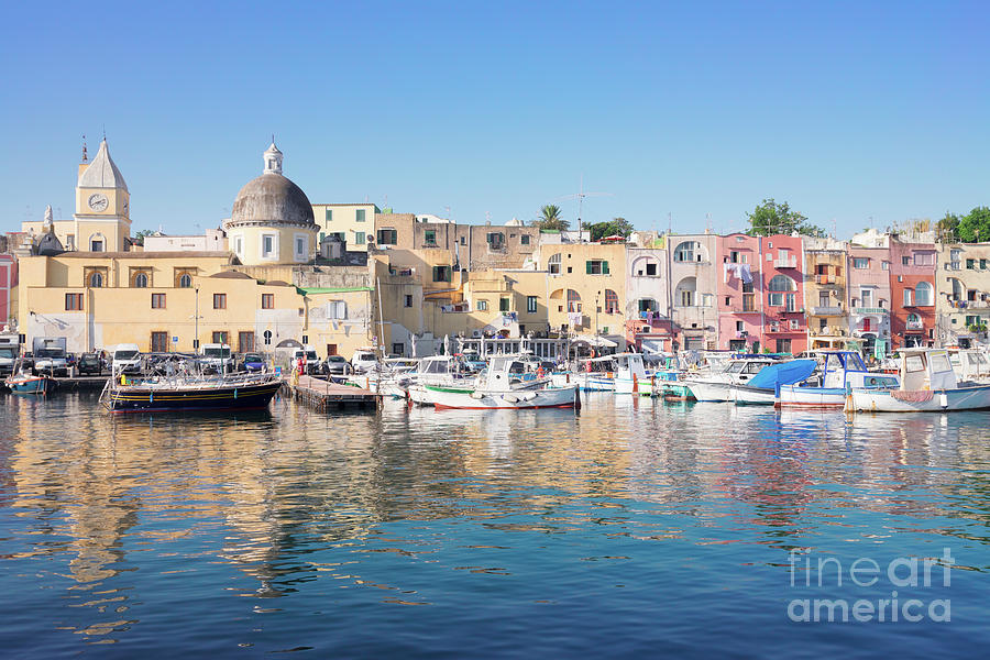 Port of Procida Island, Italy Photograph by Anastasy Yarmolovich
