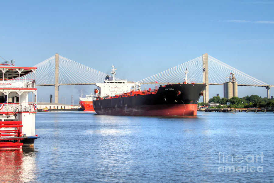 Port Of Savannah Photograph