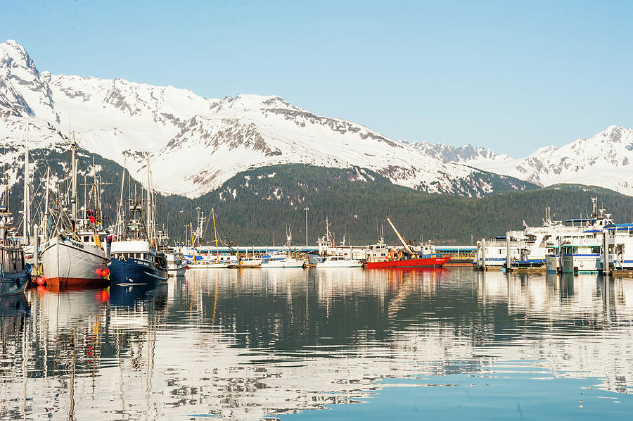  Port of Seward Alaska  Photograph by Charles McCleanon