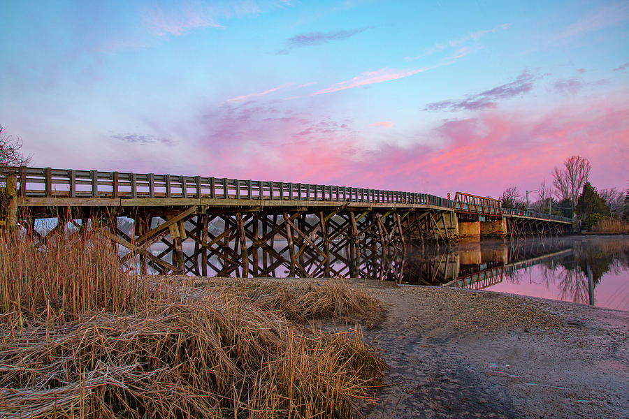 Port Republic Nacote Creek Bridge Photograph by Kristia Adams