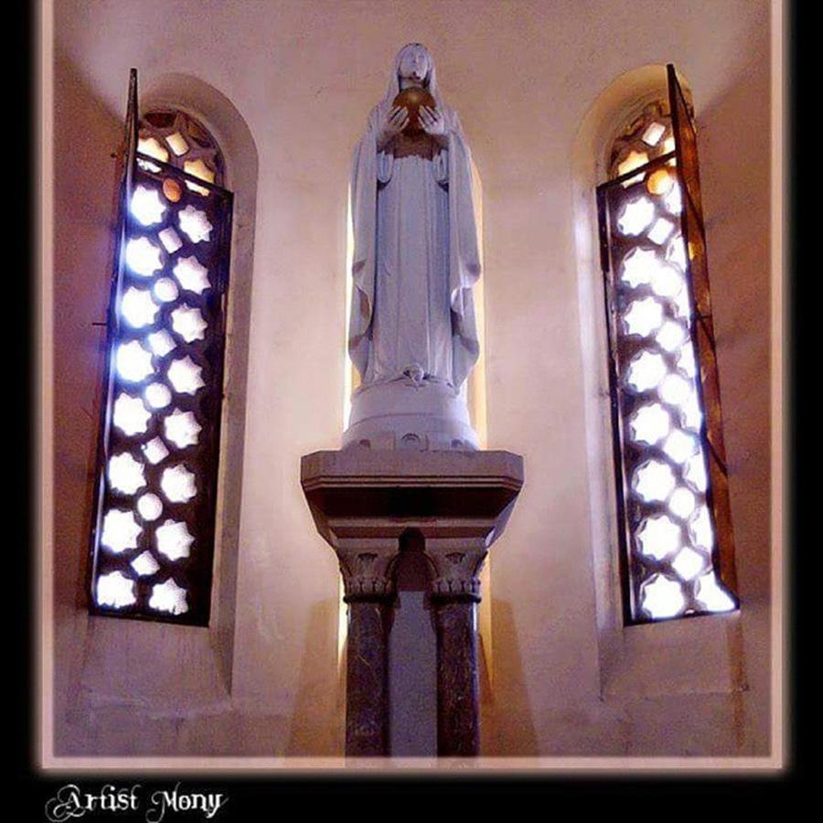 Madonna Photograph - Port Said #cathedral
#mary #virgin by Eman Allam