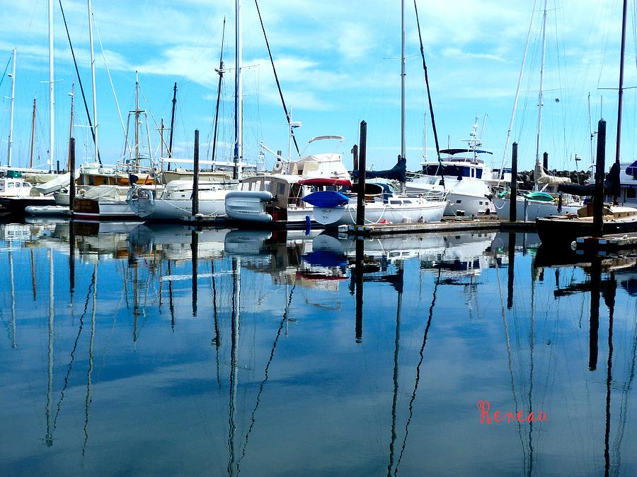 Port Townsend Washington Marina 2 Photograph by A L Sadie Reneau