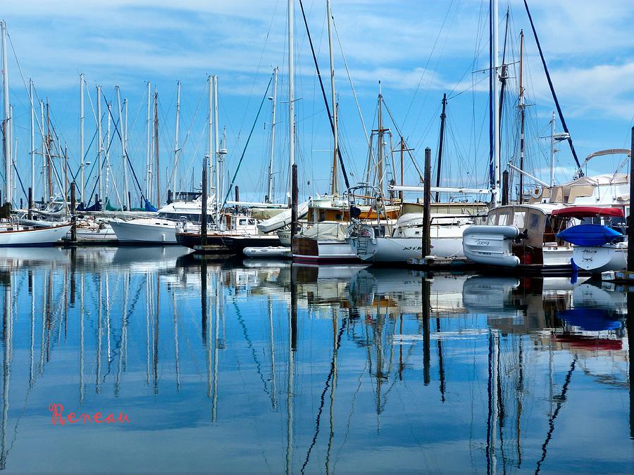 Port Townsend Washington Marina 4 Photograph by A L Sadie Reneau