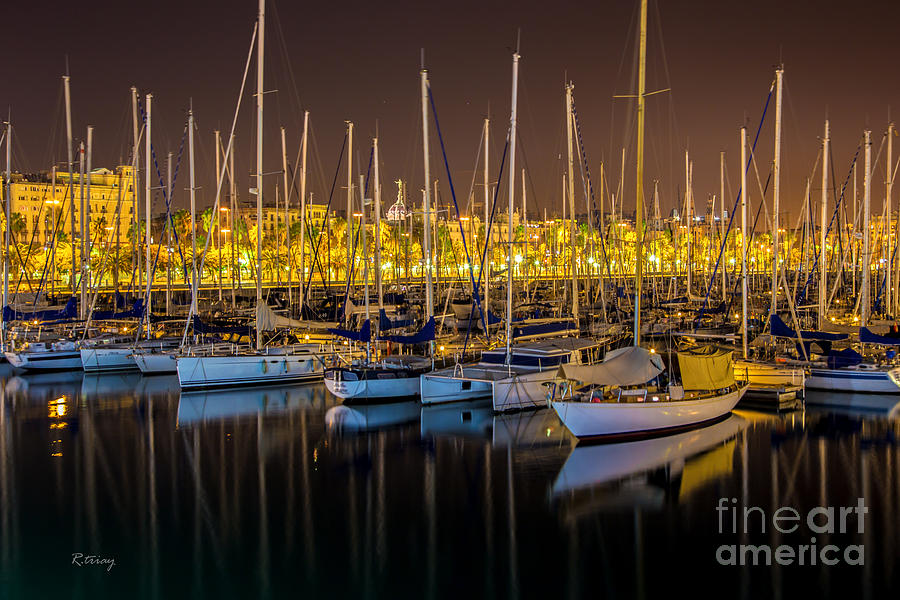 Port Vell Marina Barcelona Spain Photograph by Rene Triay FineArt Photos