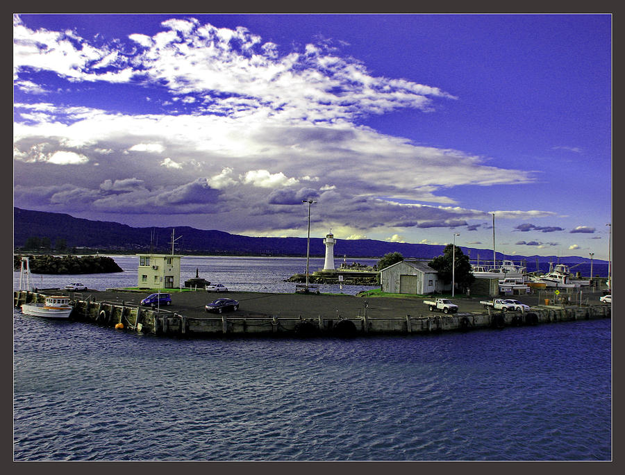Marina Photograph - Port Wollongong by Alexey Dubrovin