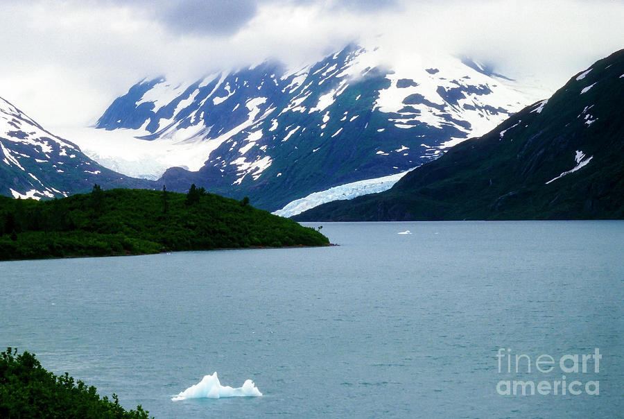 Portage Lake Glaciers Photograph by Bob Phillips