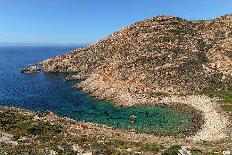 Lighthouse Photograph - PortAgro - Corsica by Joana Kruse