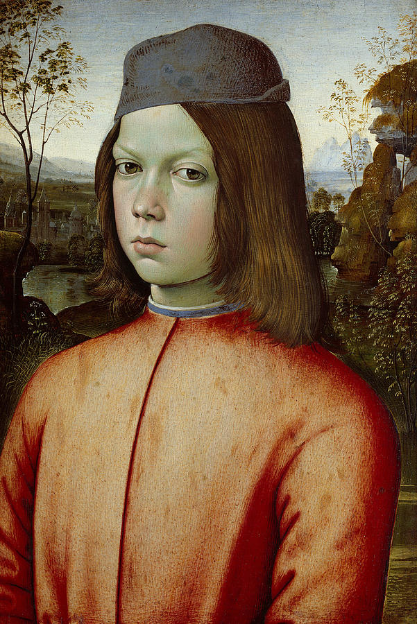 Portait of a Boy Painting by Pinturicchio