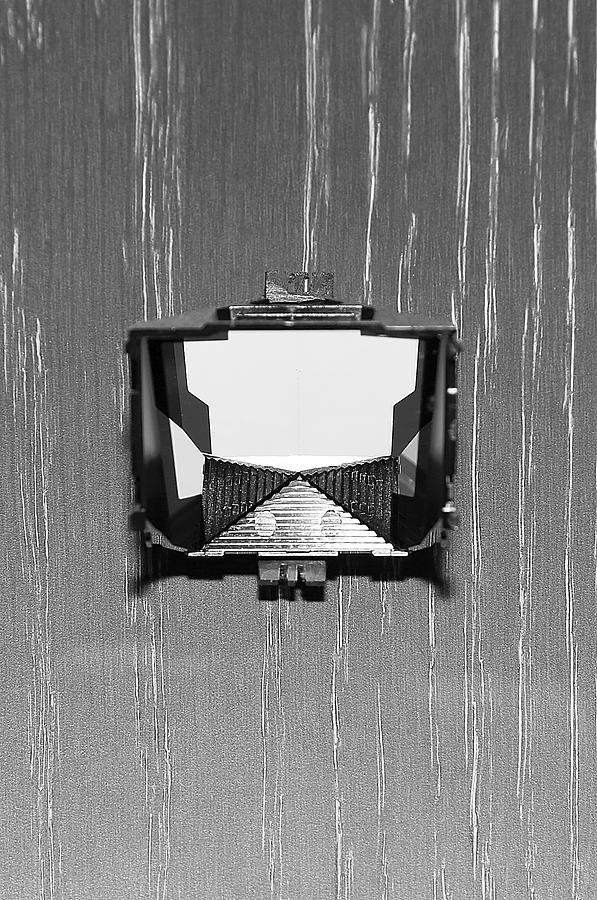 Portal through Wire Brushed Lindwood Photograph by Viktor Savchenko