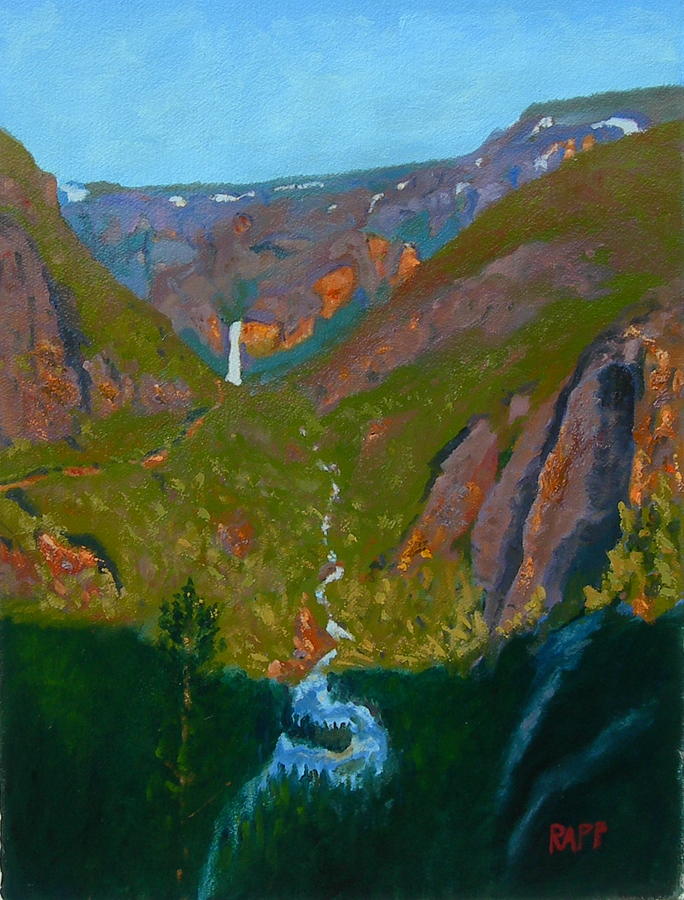 Portal Painting - Portal To Yosemite by Jan Rapp Portal Painting - Portal To Yosemite by Jan Rapp