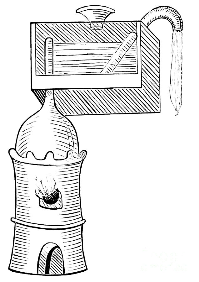 Portas Apparatus, 1609 Photograph by Science Source