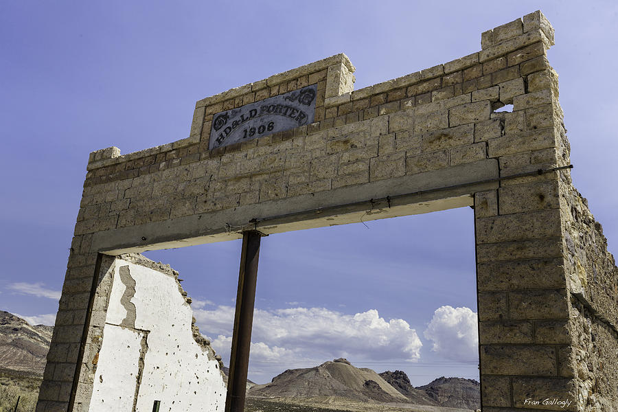 Porter Brothers Emporium Rhyolite Photograph by Fran Gallogly