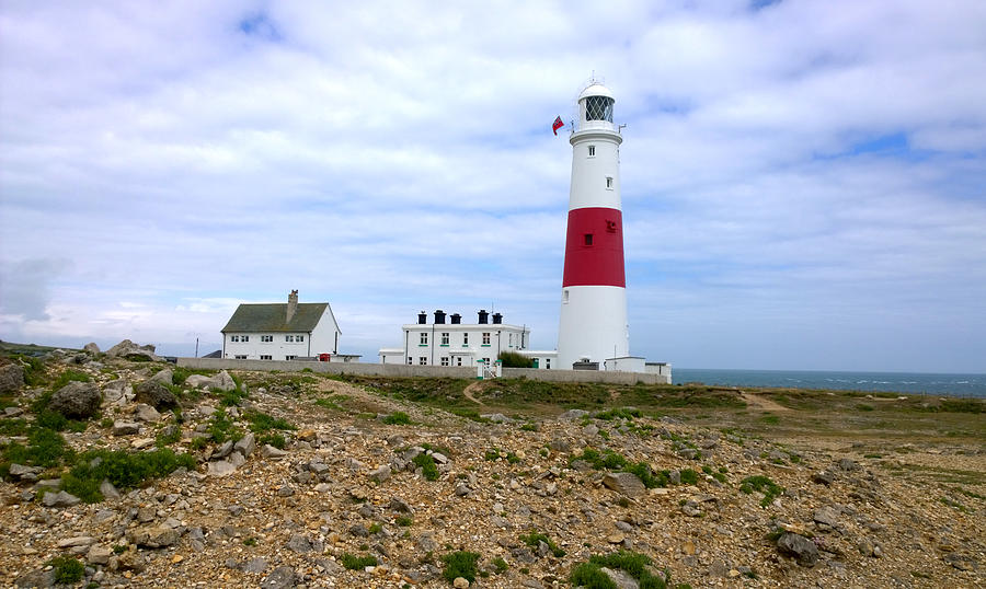 Portland Bill Photograph - Portland Bill Lighthouse by Gillian Dernie Portland Bill Photograph - Portland Bill Lighthouse by Gillian Dernie