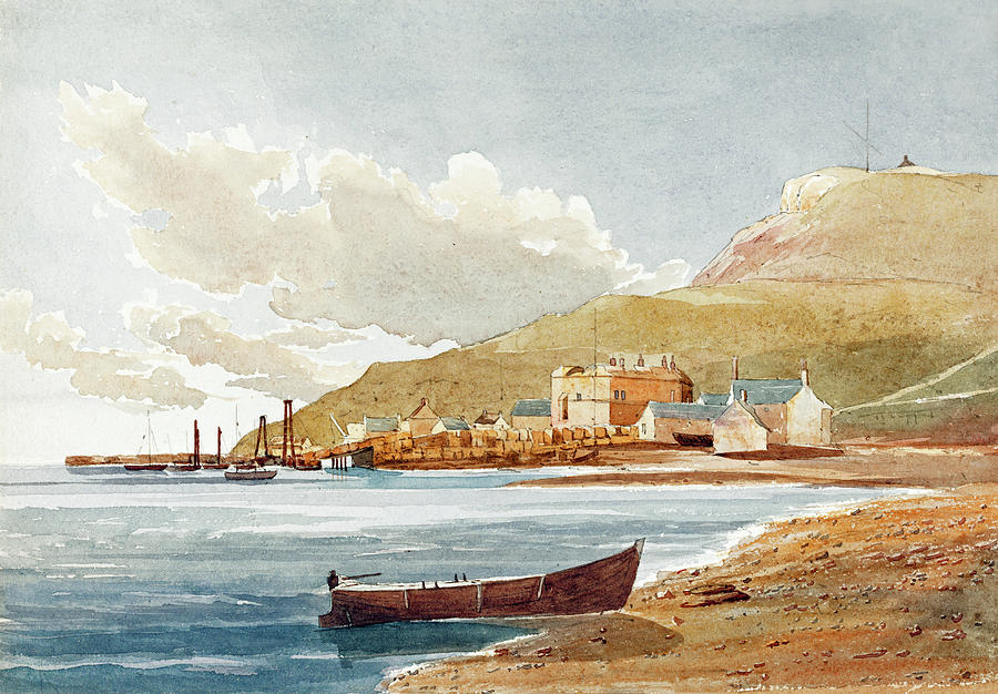  Portland Castle Painting by James Bulwer